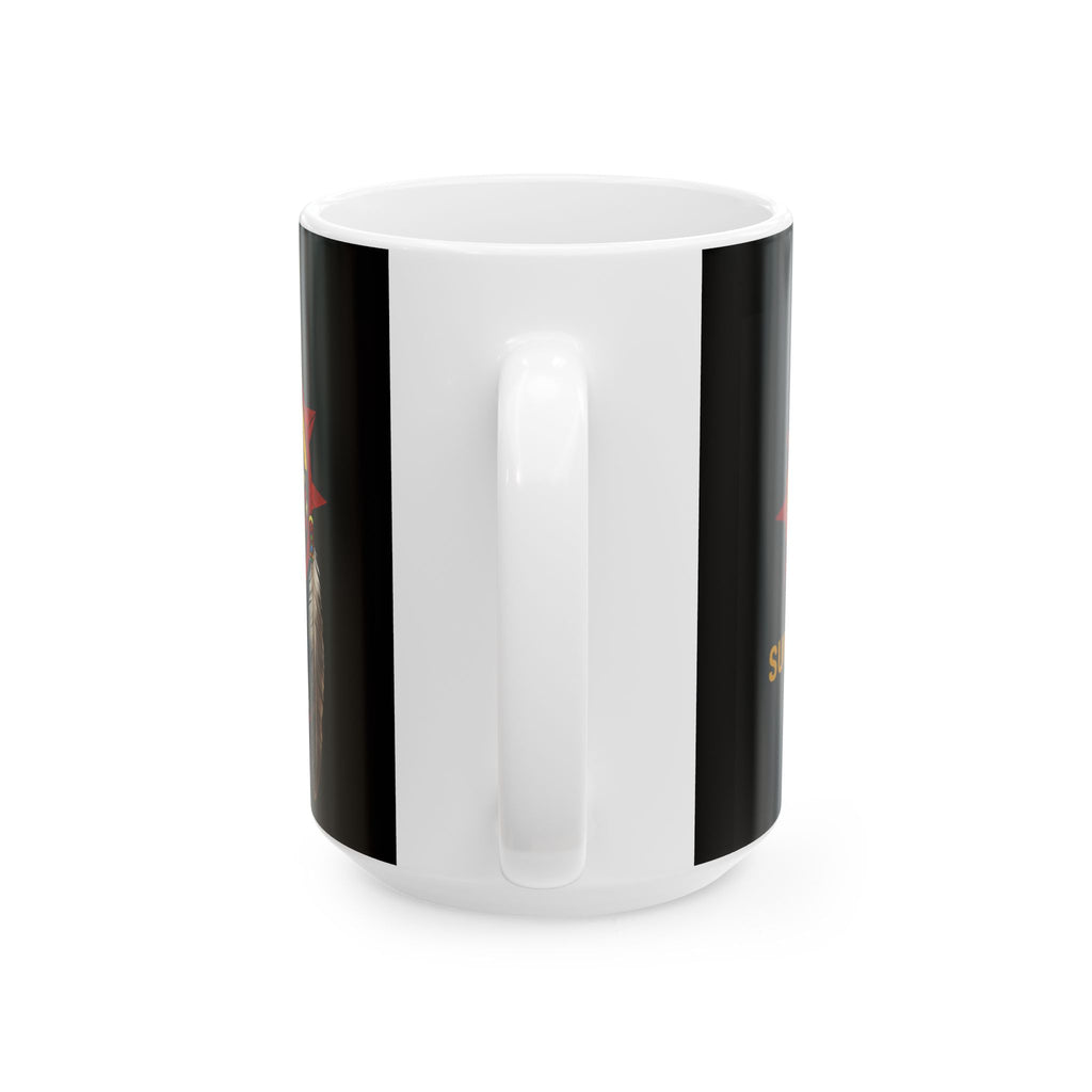 Tiwaya Logo Ceramic Mug — 'TIWAYA authentic Native American design 11th oz/15oz Coffee Cup